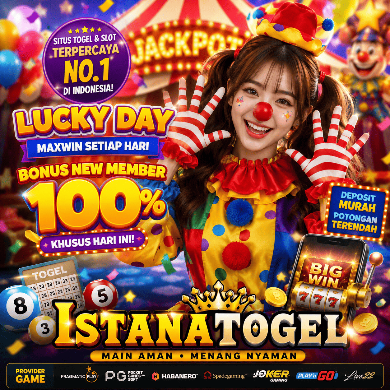 ISTANATOGEL | Pusat Arena Kreatif Terpercaya Terlengkap Kini